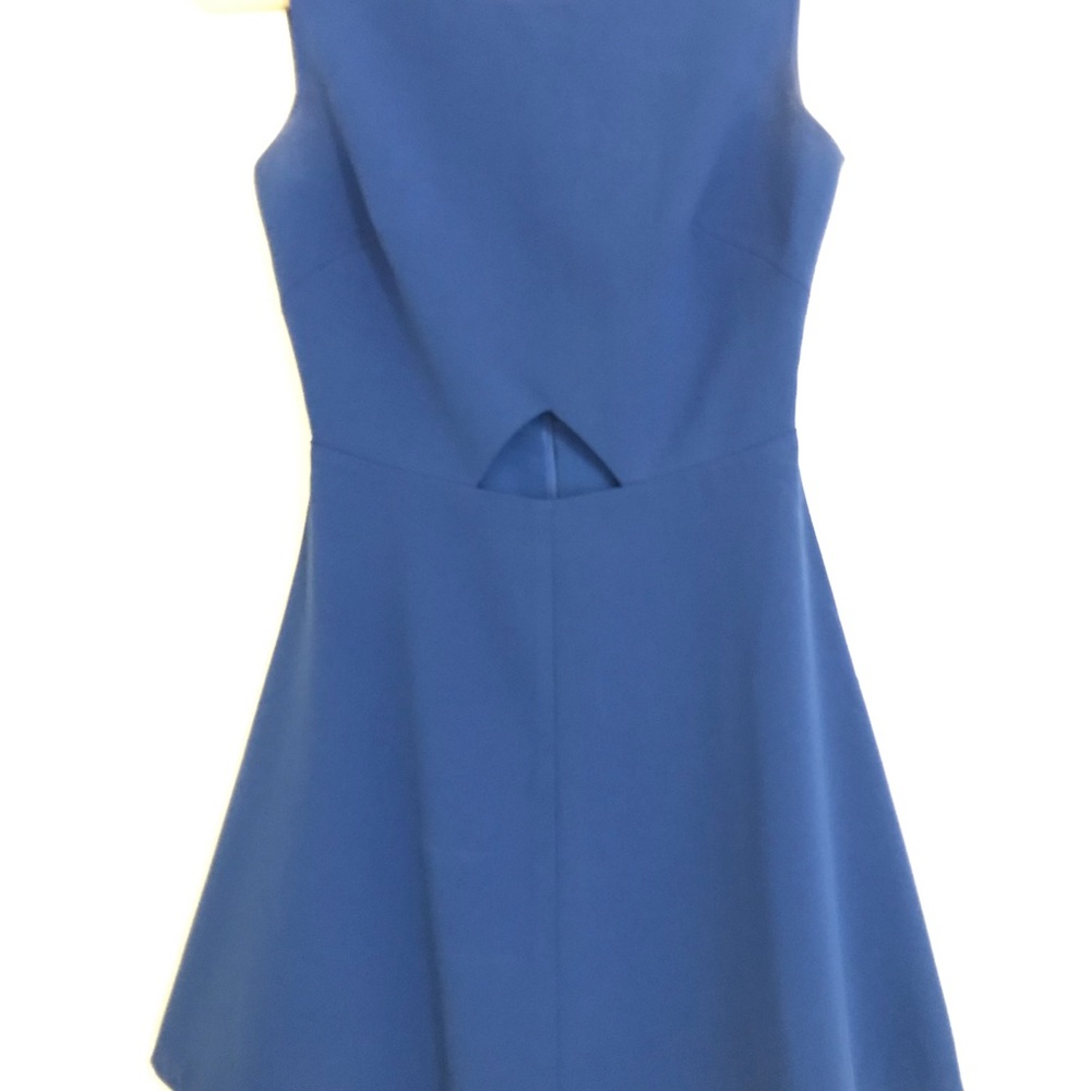 Chelsea28 Royal Blue Cutout Fit & Flare Dress